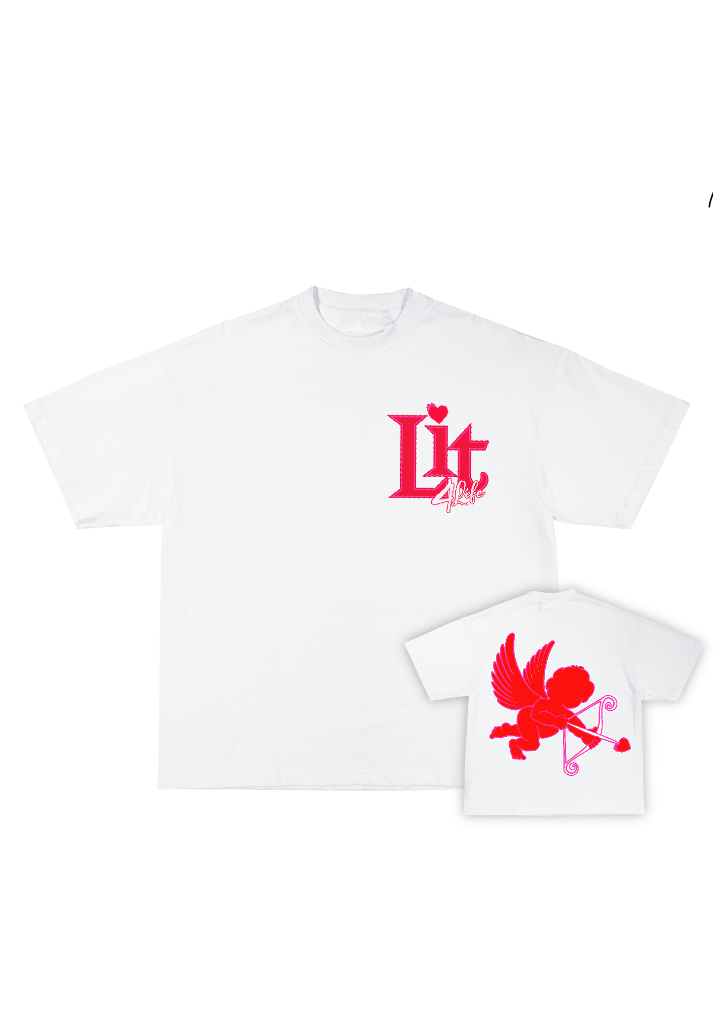 Lit 4 Life Valentines Day T-Shirt